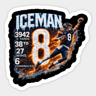 caleb-williams-iceman Magnet