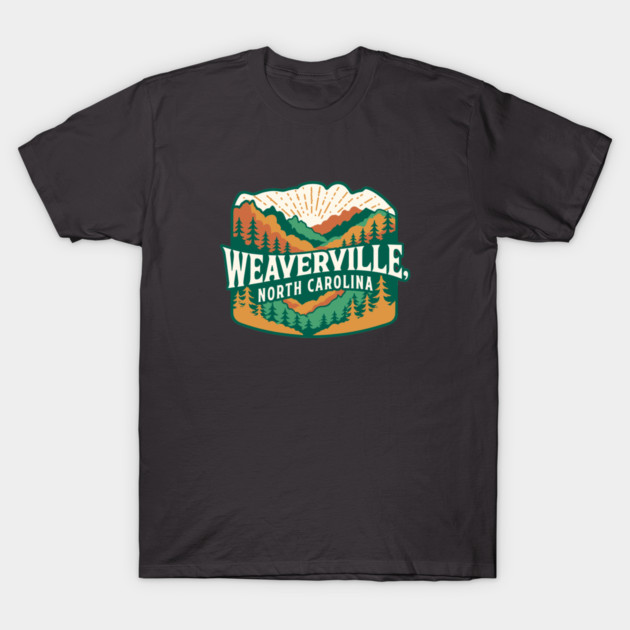 Weaverville Nc T-Shirt by JessArty