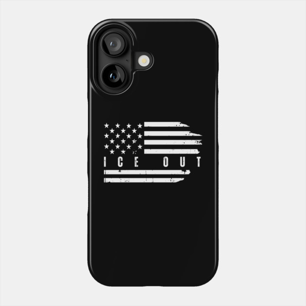 ice-out Phone Case by Creatifly Graphic Tees