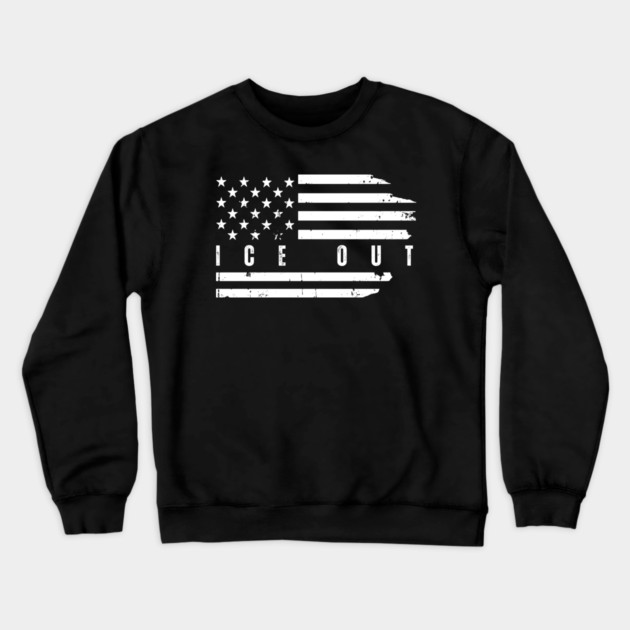 ice-out Crewneck Sweatshirt by Creatifly Graphic Tees