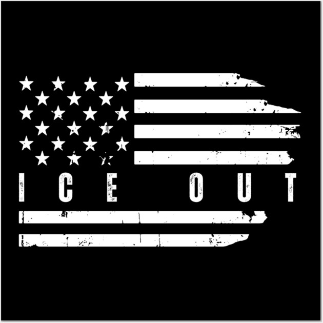 ice-out Wall Art by Creatifly Graphic Tees