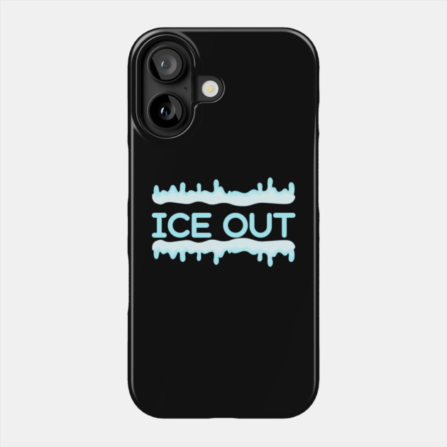 ice-out Phone Case by Creatifly Graphic Tees