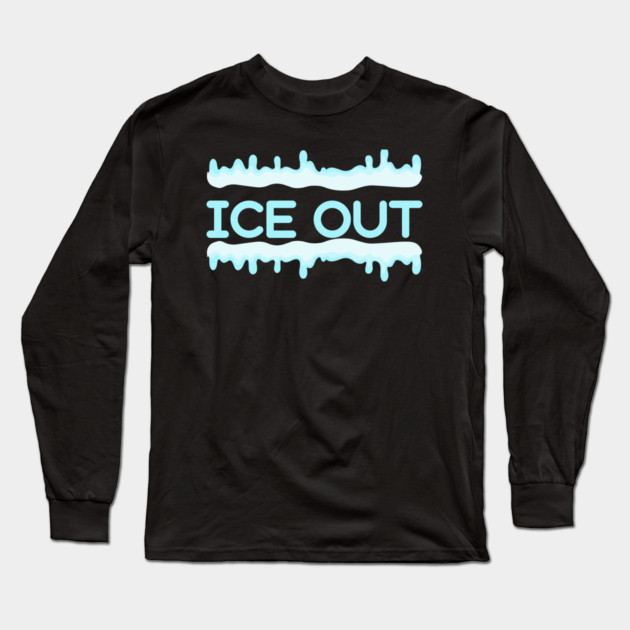 ice-out Long Sleeve T-Shirt by Creatifly Graphic Tees