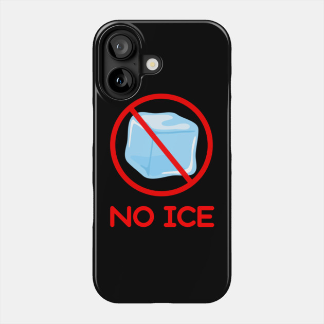 ice-out Phone Case by Creatifly Graphic Tees