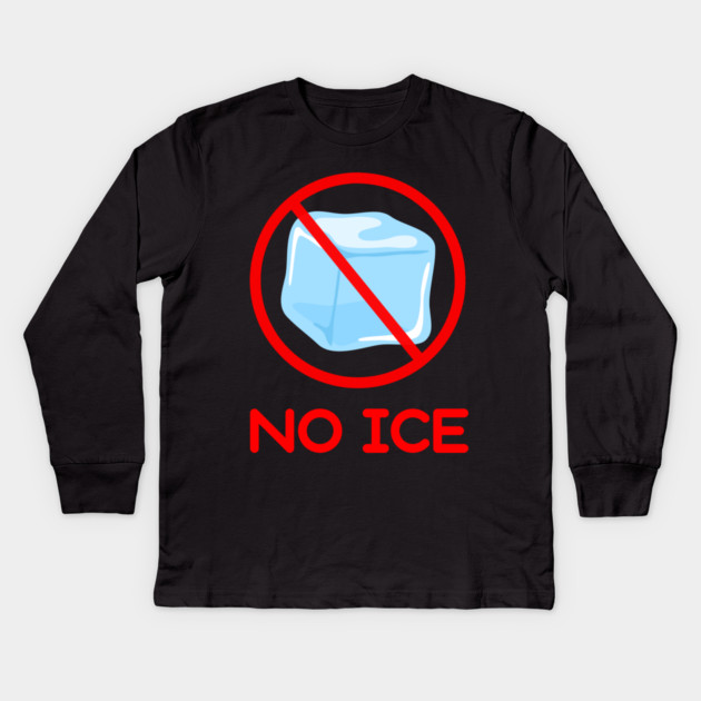 ice-out Kids Long Sleeve T-Shirt by Creatifly Graphic Tees