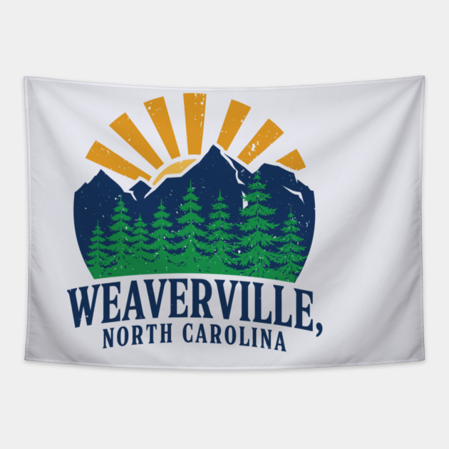 Weaverville Nc Tapestry by JessArty