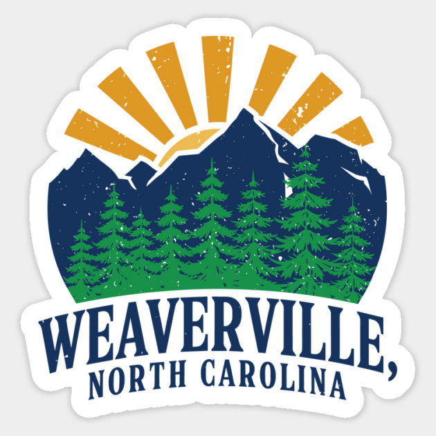 Weaverville Nc Magnet by JessArty