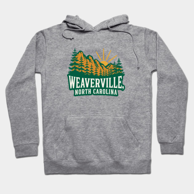 Weaverville North Carolina Hoodie by JessArty