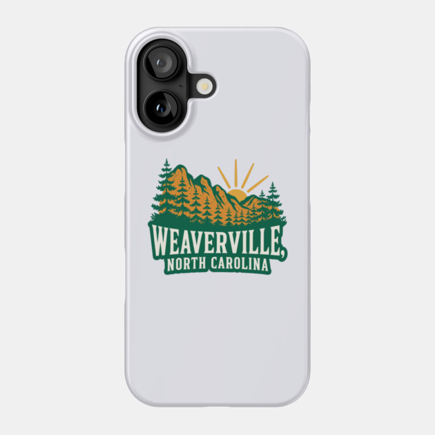 Weaverville North Carolina Phone Case by JessArty
