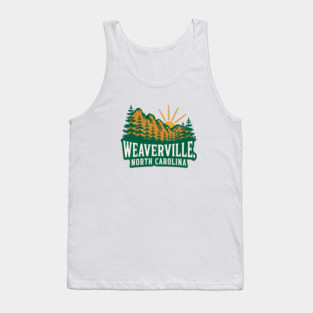 Weaverville North Carolina Tank Top