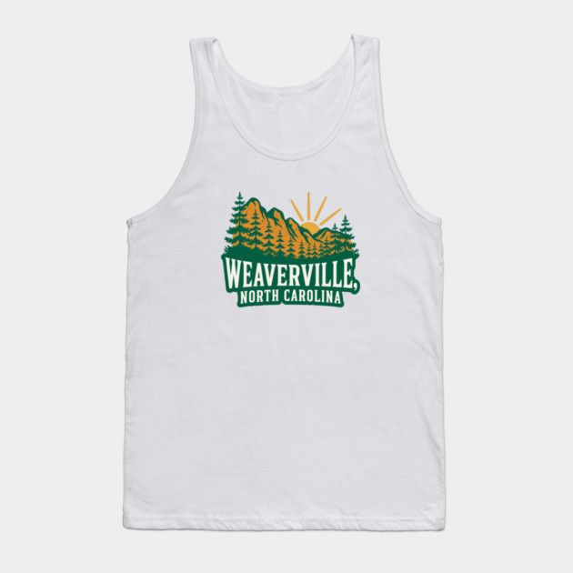 Weaverville North Carolina Tank Top by JessArty