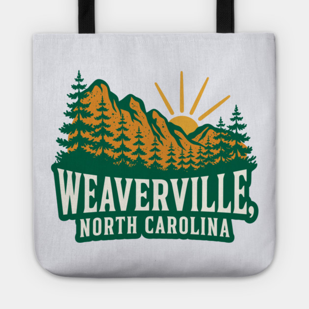 Weaverville North Carolina Tote by JessArty