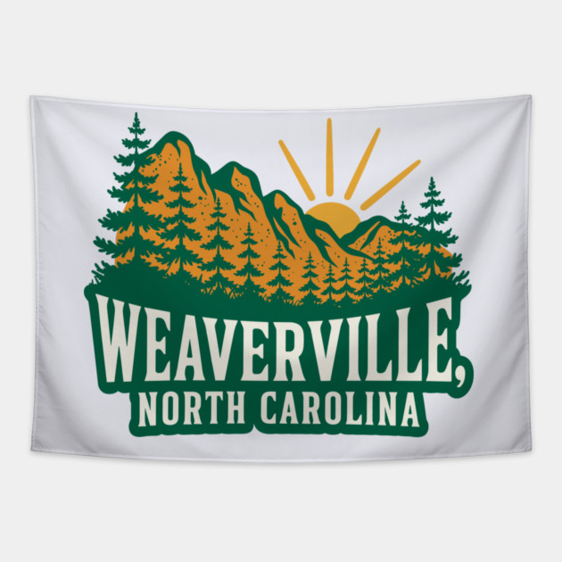 Weaverville North Carolina Tapestry by JessArty