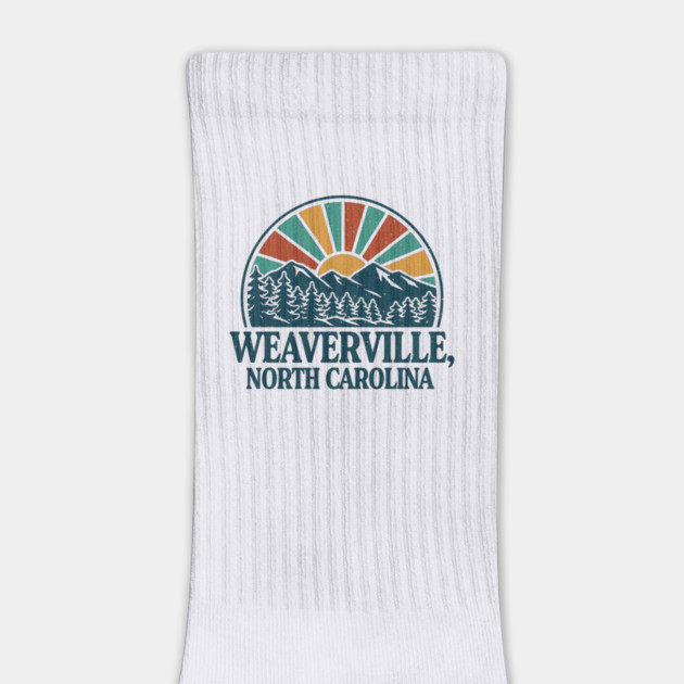 Weaverville NC Retro Sunset by JessArty