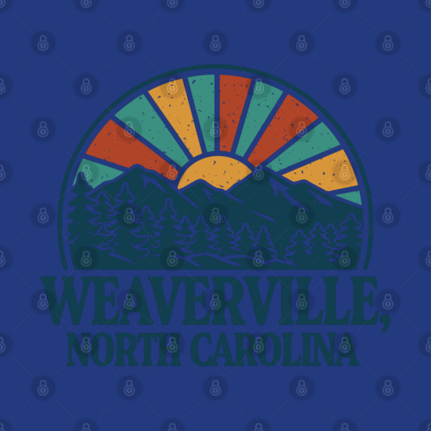 Weaverville NC Retro Sunset by JessArty