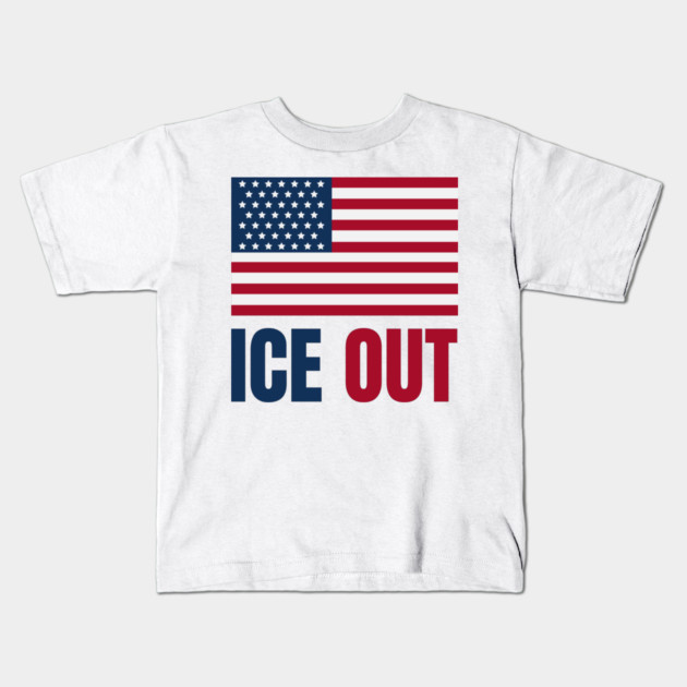 ice-out Kids T-Shirt by Creatifly Graphic Tees