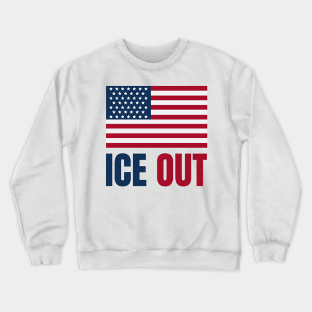ice-out Crewneck Sweatshirt by Creatifly Graphic Tees