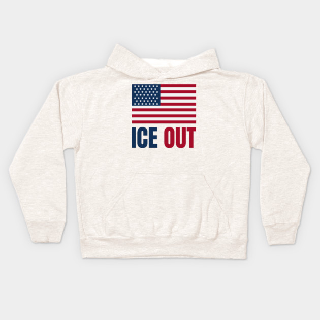 ice-out Kids Hoodie by Creatifly Graphic Tees