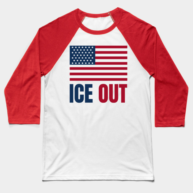 ice-out Baseball T-Shirt by Creatifly Graphic Tees