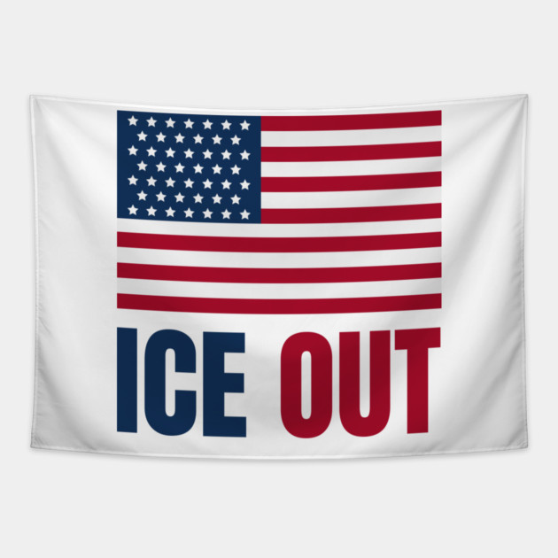 ice-out Tapestry by Creatifly Graphic Tees