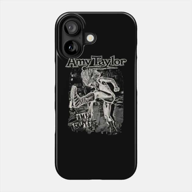 Amy Taylor Amyl & the Sniffers Phone Case by dtr_art