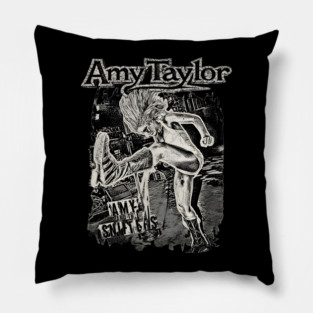 Amy Taylor Amyl & the Sniffers Pillow