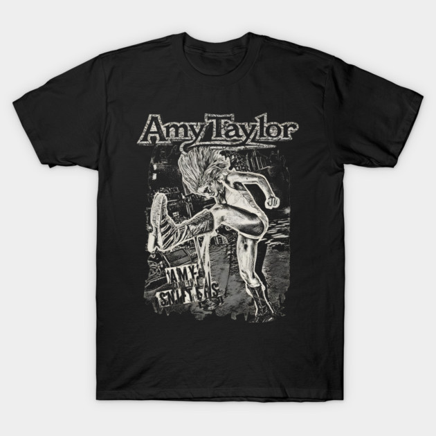 Amy Taylor Amyl & the Sniffers T-Shirt by dtr_art