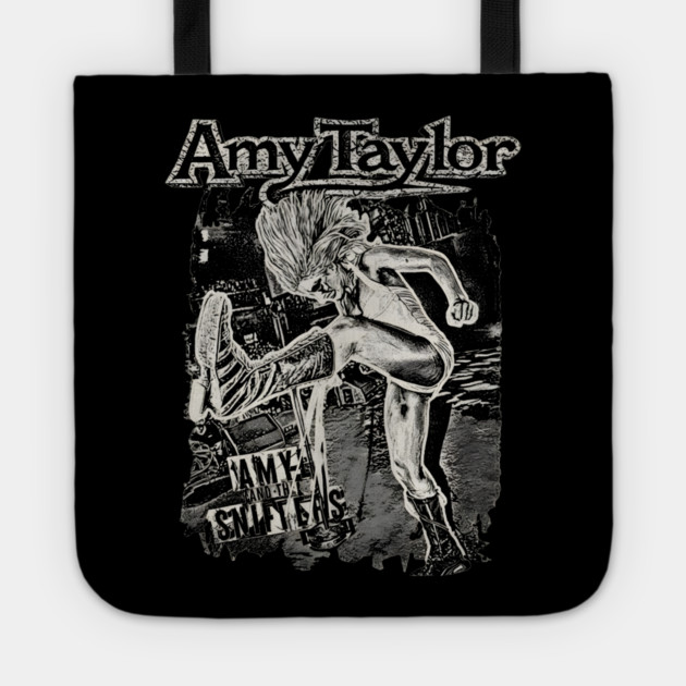Amy Taylor Amyl & the Sniffers Tote by dtr_art