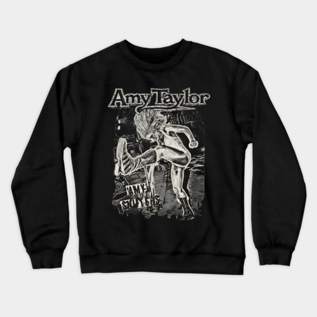 Amy Taylor Amyl & the Sniffers Crewneck Sweatshirt by dtr_art