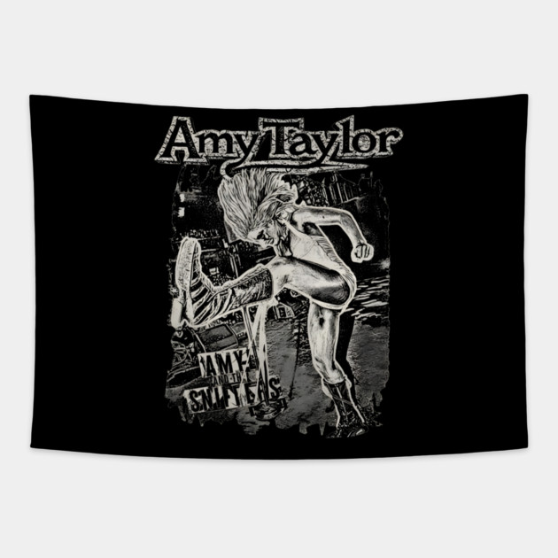 Amy Taylor Amyl & the Sniffers Tapestry by dtr_art