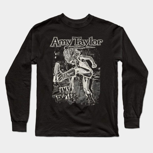 Amy Taylor Amyl & the Sniffers Long Sleeve T-Shirt by dtr_art