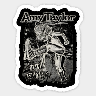 Amy Taylor Amyl & the Sniffers Sticker