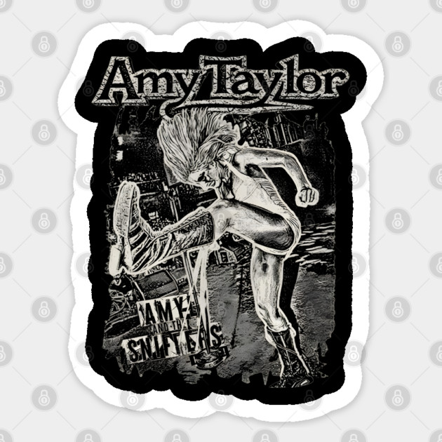 Amy Taylor Amyl & the Sniffers Sticker by dtr_art