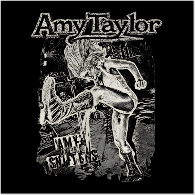 Amy Taylor Amyl & the Sniffers Wall Art by dtr_art