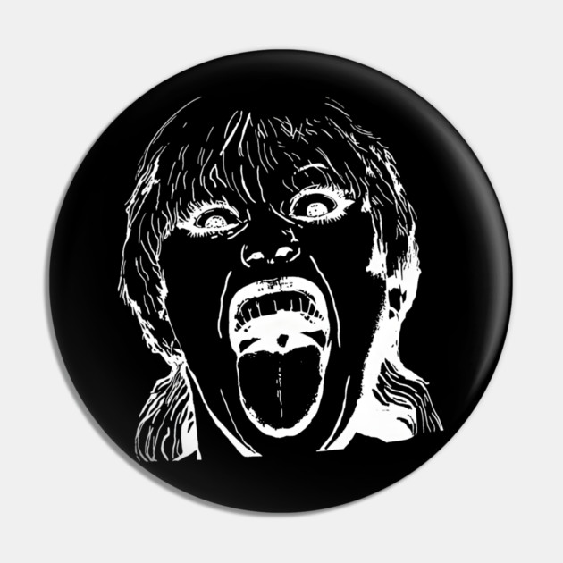 Amyl & the Sniffers Pin by dtr_art
