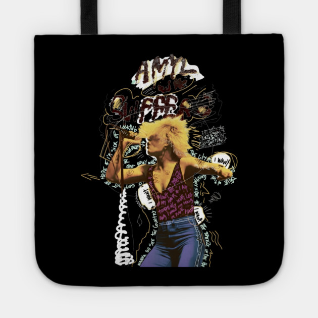 Amyl & the Sniffers Tote by dtr_art