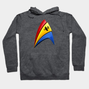 Shiny Trek Geeks Delta Hoodie