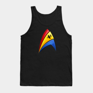 Shiny Trek Geeks Delta Tank Top
