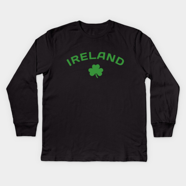 st-patricks-day Kids Long Sleeve T-Shirt by Creatifly Graphic Tees