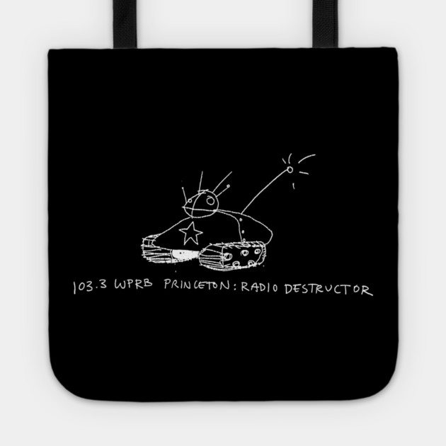 WPRB Radio Destructor Tote by WPRB 103.3 fm