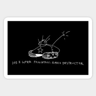 WPRB Radio Destructor Magnet
