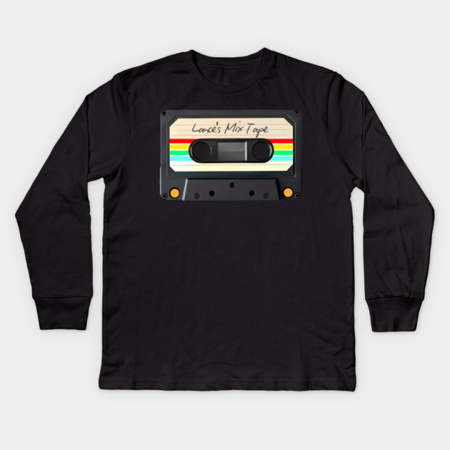 ARC Raiders Lance's Mix Tape Vintage Kids Long Sleeve T-Shirt by Shit Post Hero