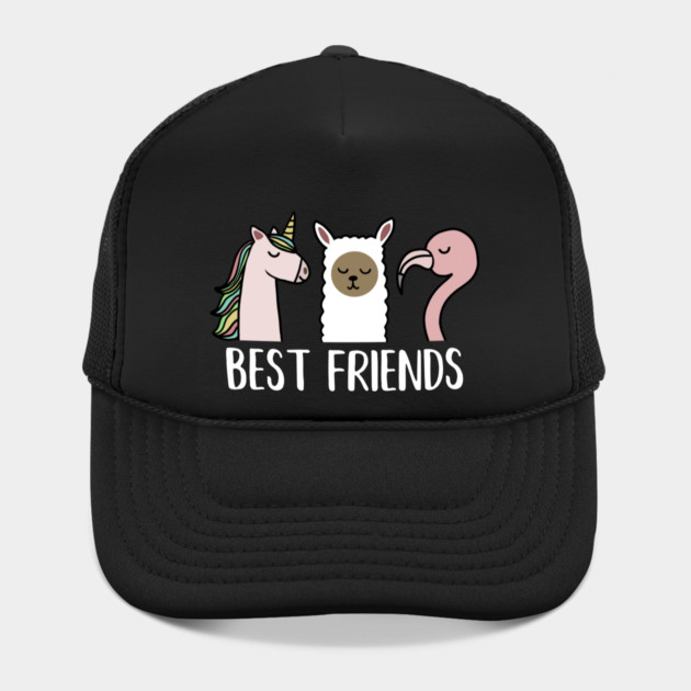 Best Friends Unicorn, Llama, Flamingo by logiamerch