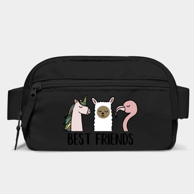 Best Friends Unicorn, Llama, Flamingo Animal by logiamerch