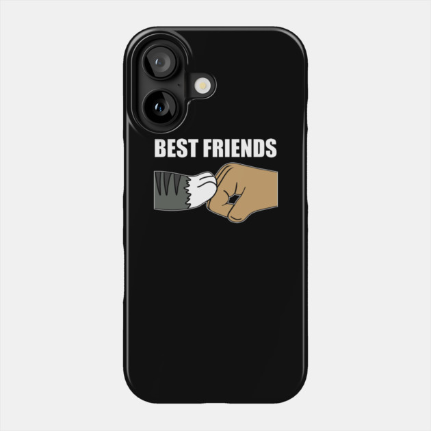 Cat Fist Pump Phone Case by logiamerch