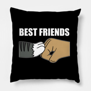 Cat Fist Pump Pillow