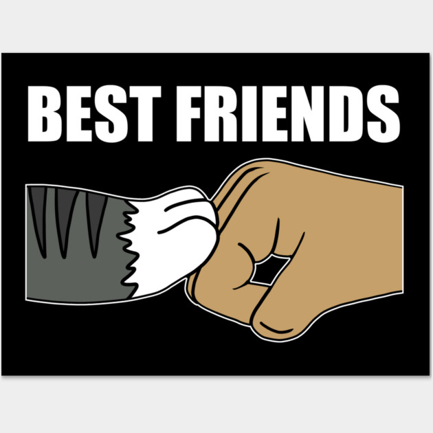 Cat Fist Pump Wall Art by logiamerch