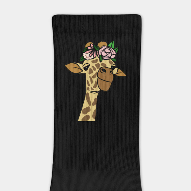 Cute Floral Giraffe by logiamerch