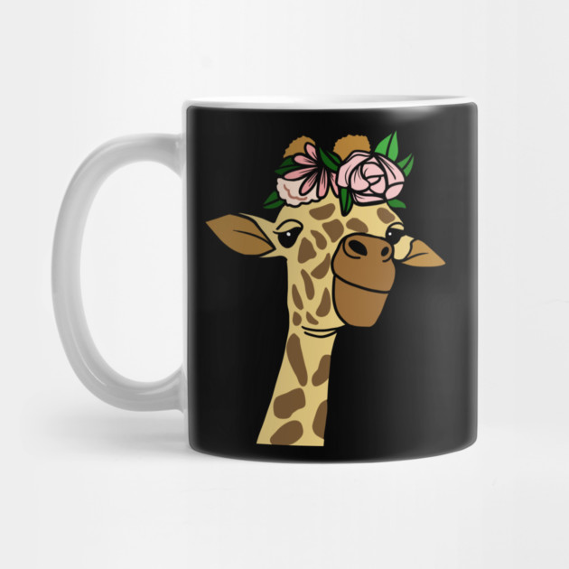 Cute Floral Giraffe by logiamerch