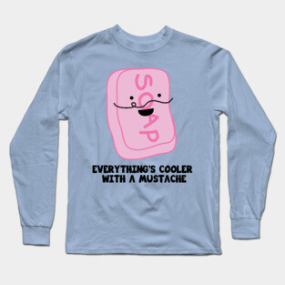 MUSTACHE Long Sleeve T-Shirt
